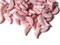 100 12x5mm Baby Pink Moon Beads Crescent Moon Beads Plastic Man In The Moon Celestial Beads